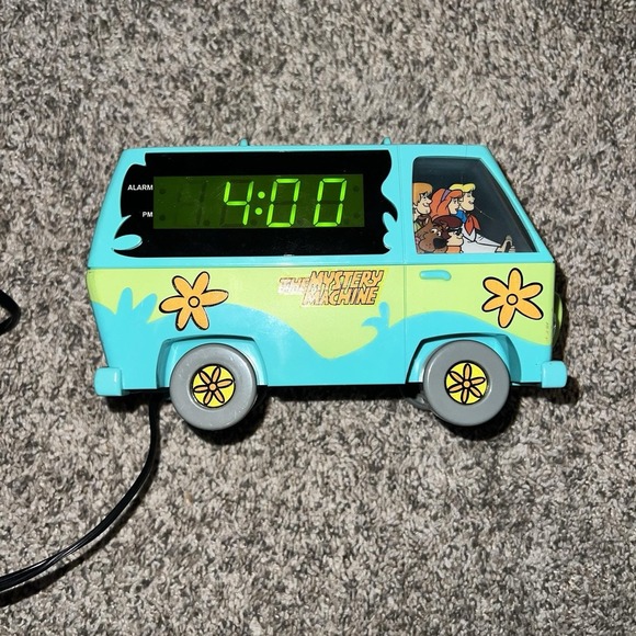 Vintage 1999 Scooby Doo Mystery Machine Alarm Clock . - Picture 2 of 9